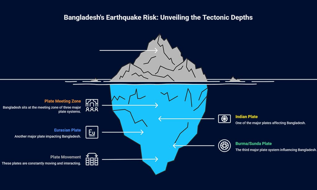 Tectonic Plate Setting of Bangladesh