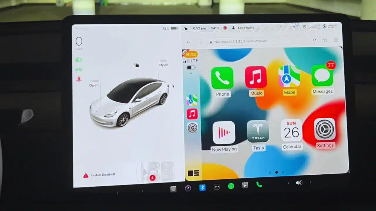 Tesla May Add Apple CarPlay as Internal Testing Reportedly Begins