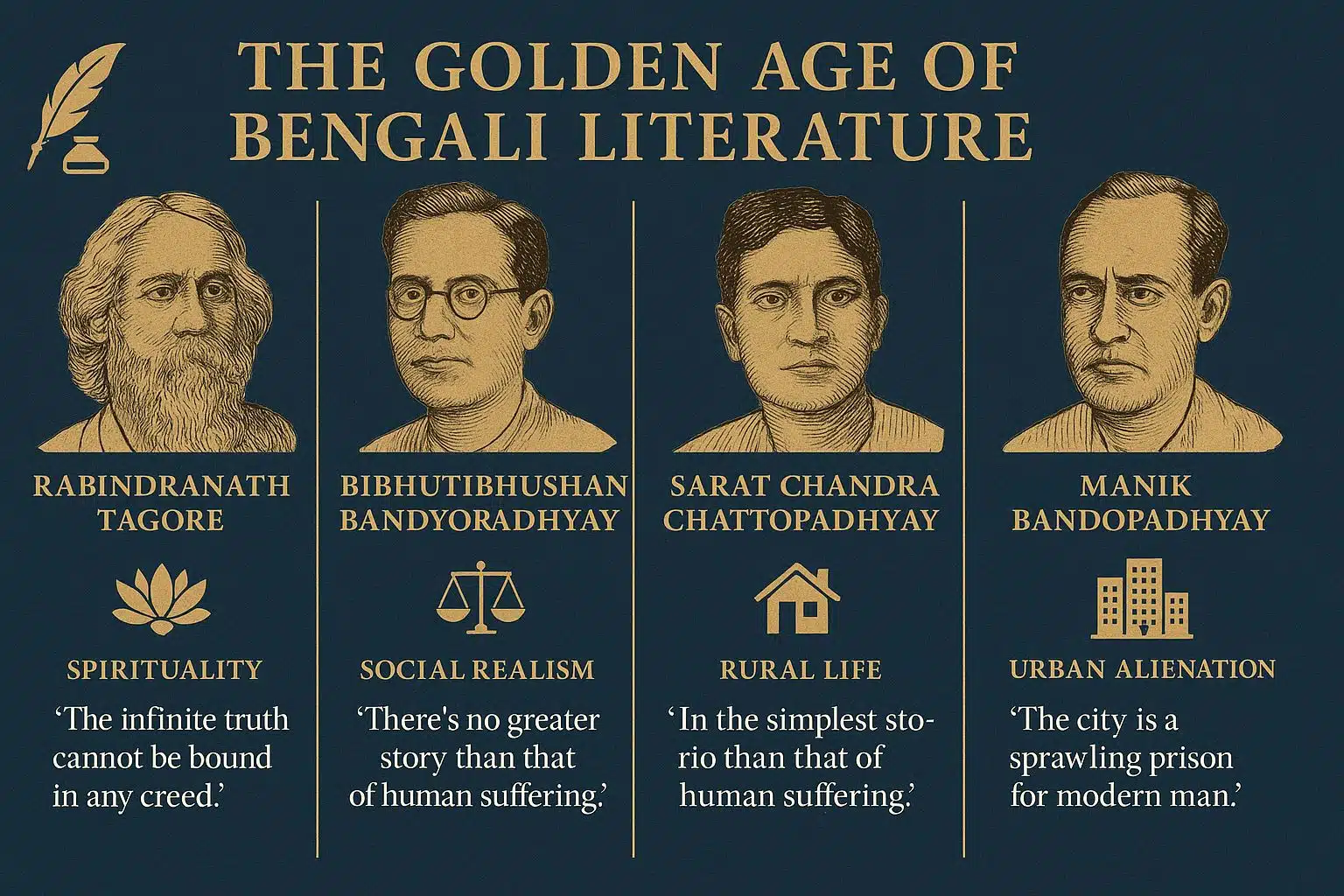 The Golden Age of Bengali Literature