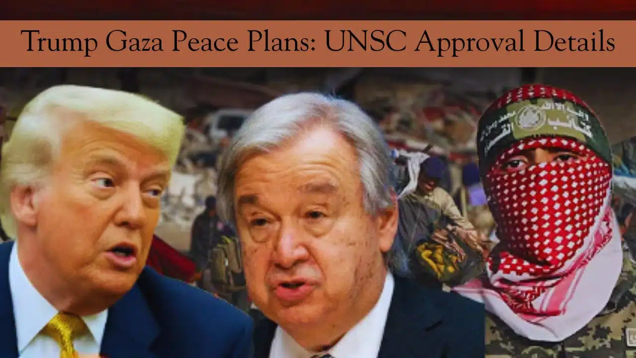 Trump Gaza peace plans