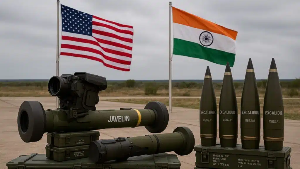 US Clears $93M Defence Deal for India Javelin Missiles & Excalibur