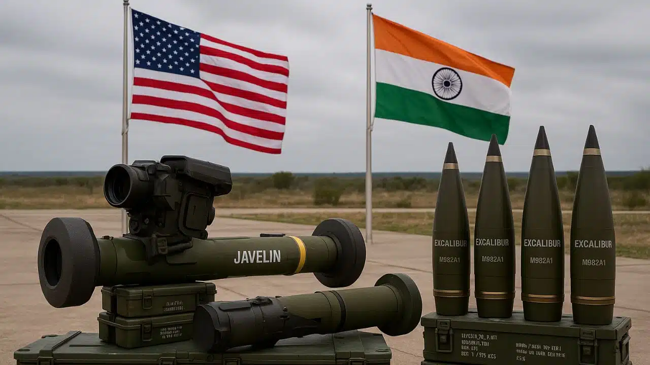 US Clears $93M Defence Deal for India Javelin Missiles & Excalibur