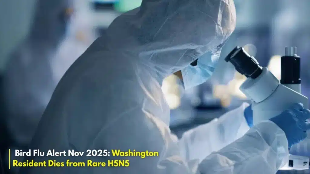 Washington avian influenza death