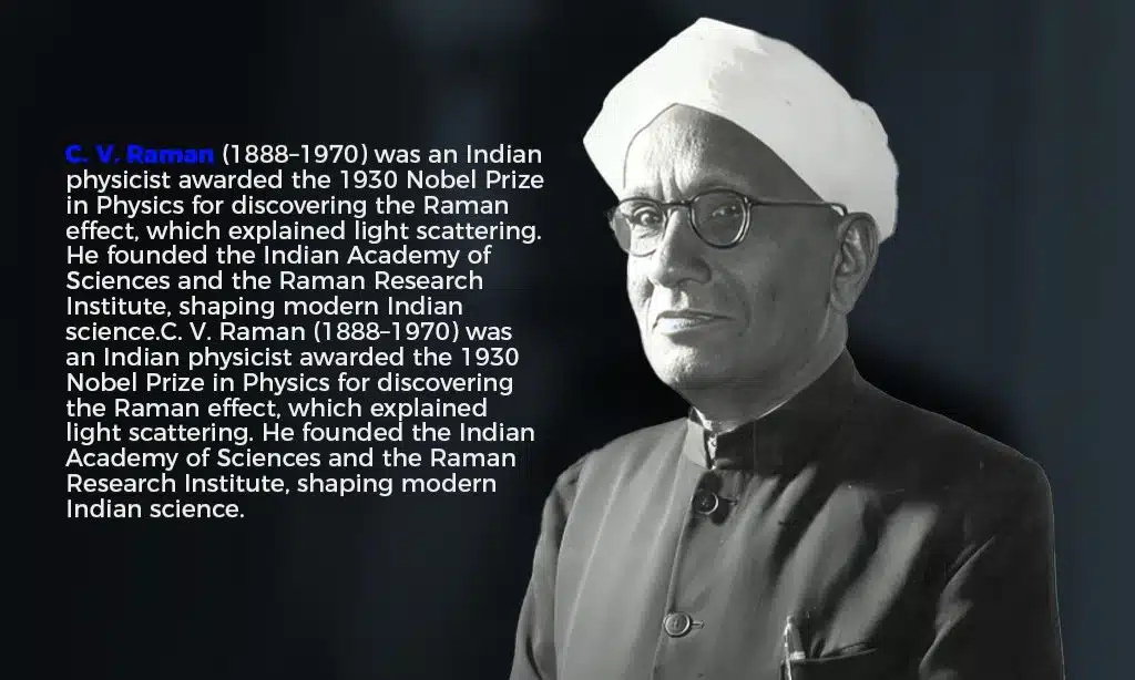 Who is C.V. Raman