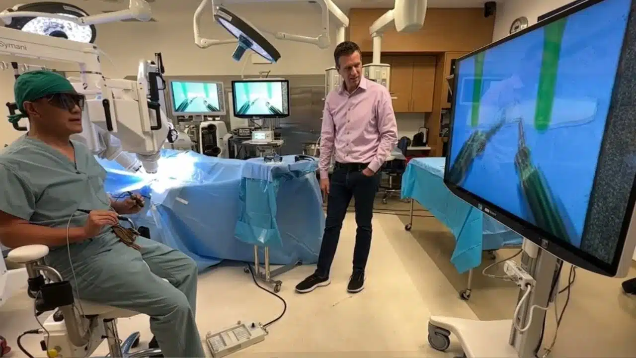 World-First Robotic Stroke Surgery Dundee & US Surgeons Make History