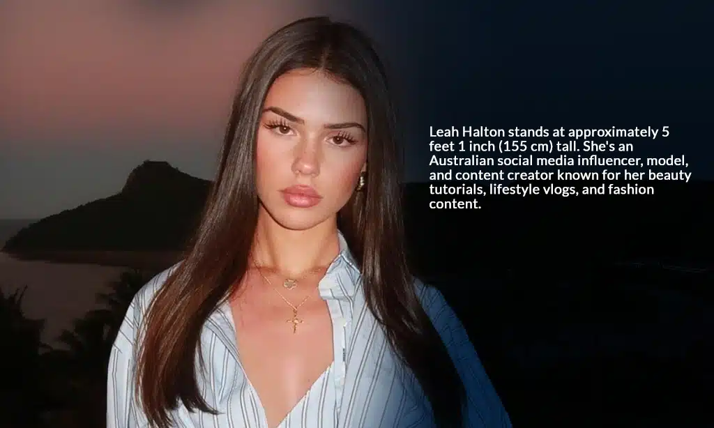 leah halton height and bio