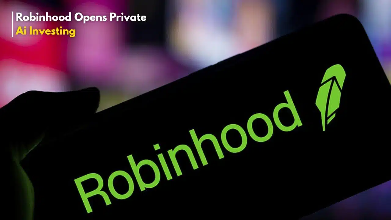 robinhood opens private ai investing