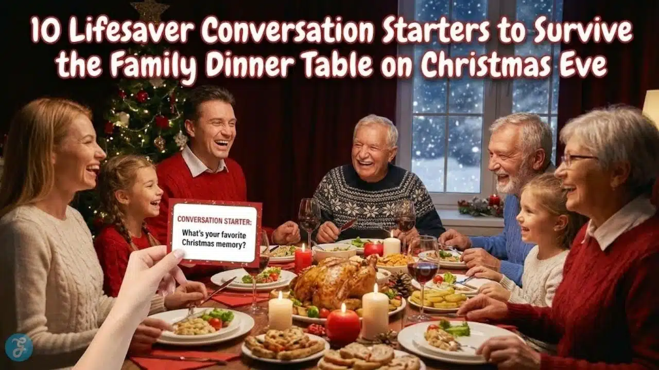 Christmas Dinner Conversation Starters Featured Image