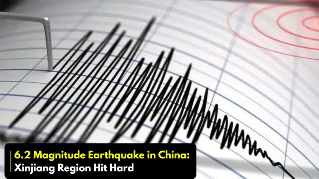 6.2 magnitude earthquake in china