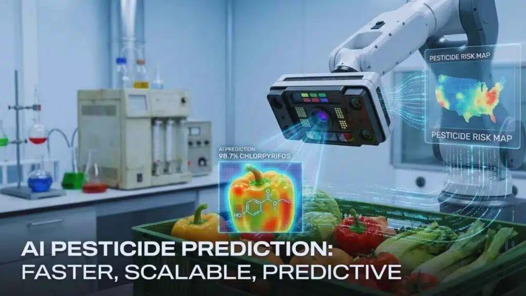 AI pesticide residue prediction