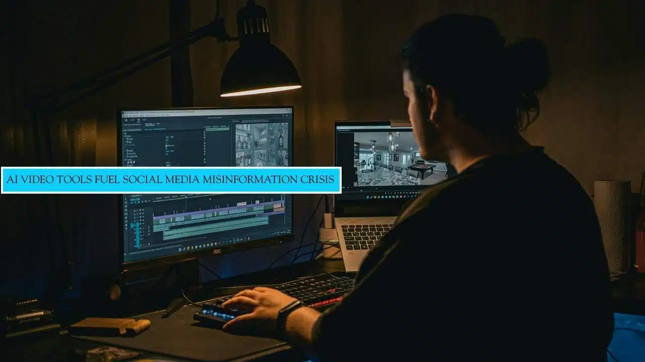 Ai video tools fuel misinformation crisis social media