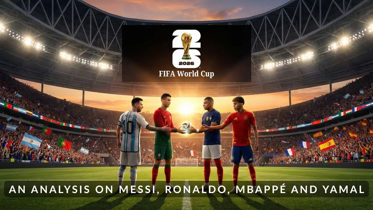 An Analysis on Messi, Ronaldo, Mbappé and Yamal - The Old Guard vs. The New Era