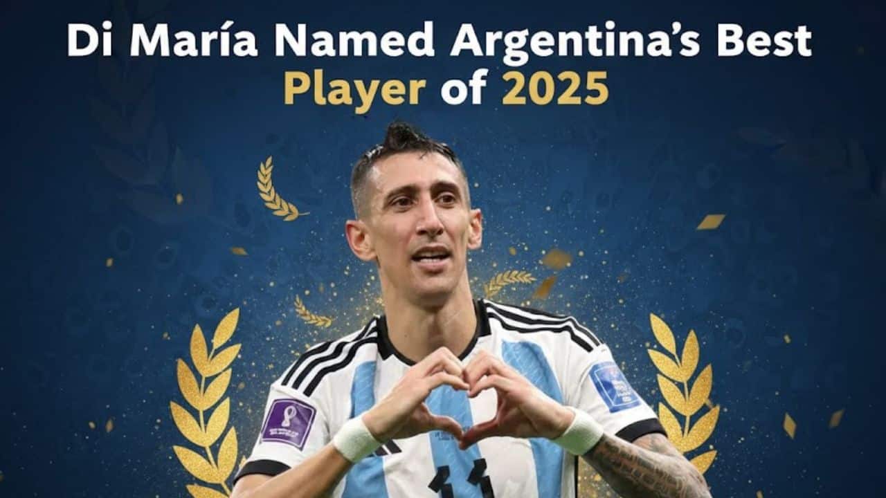 Angel Di Maria Wins 2025 Olimpia de Plata
