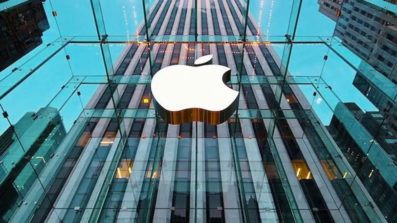 apple stock hits record high iphone 17 sales surge