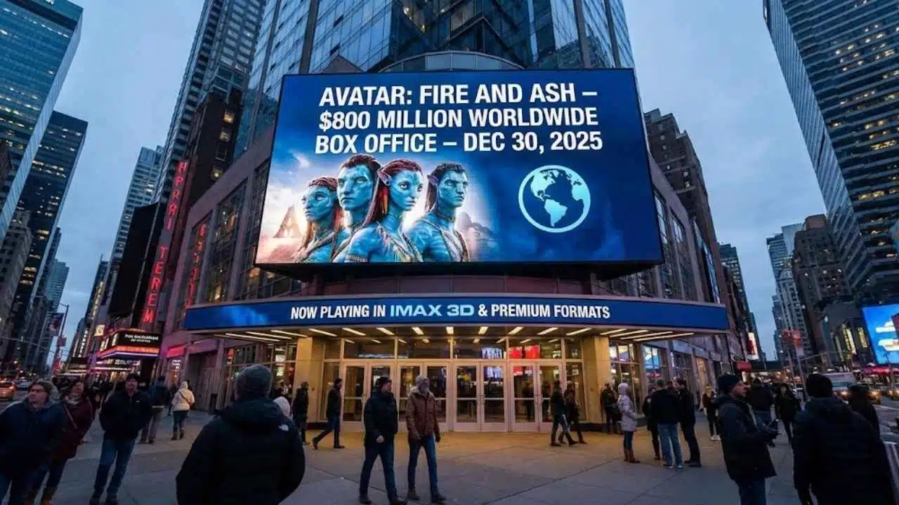 Avatar Fire and Ash Box Office Hits $800M Worldwide