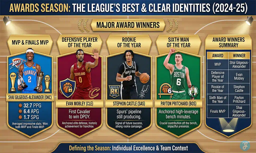 Awards season- the league’s best (and the clearest identities)