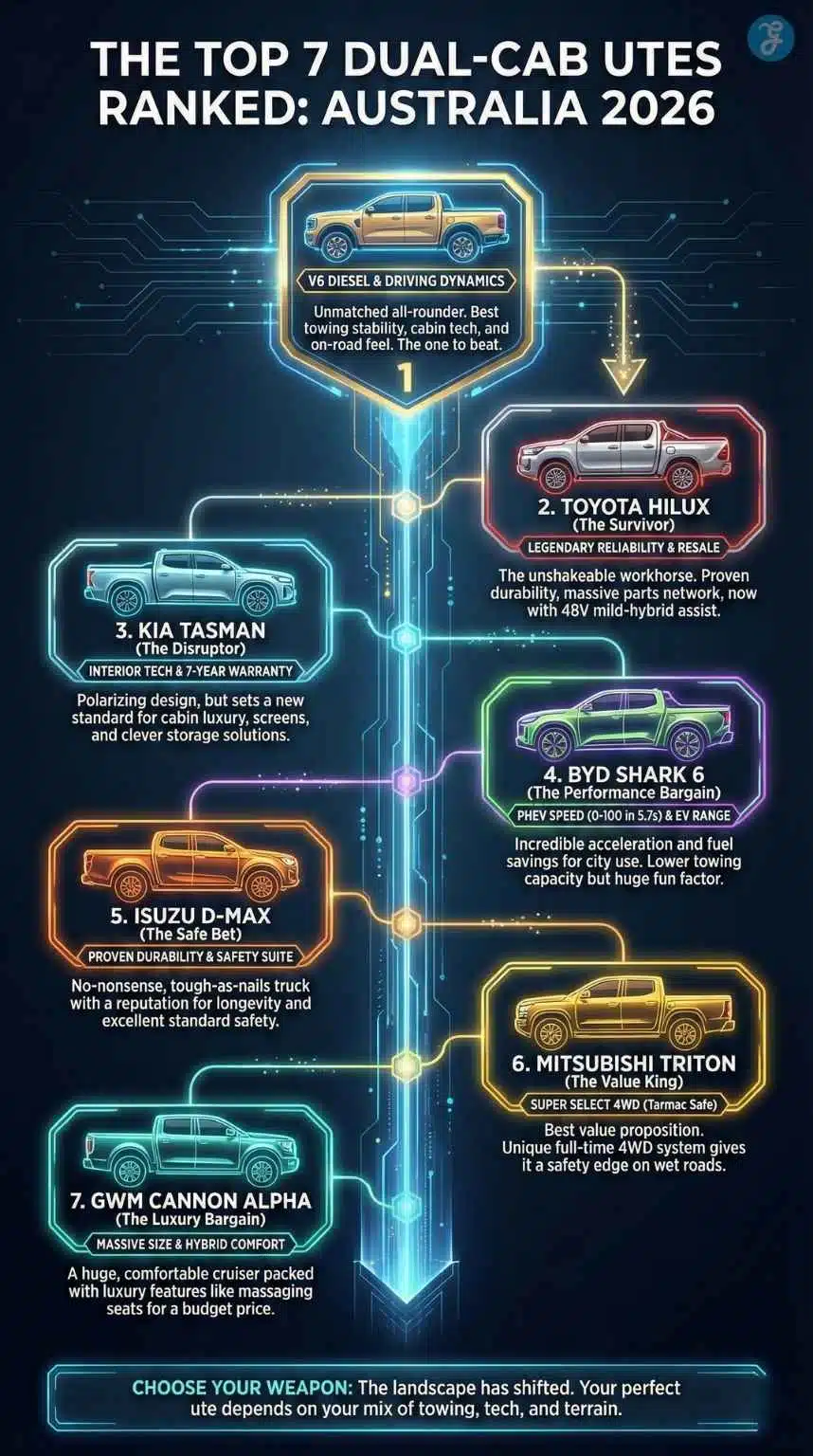 Best Dual Cab Ute Australia