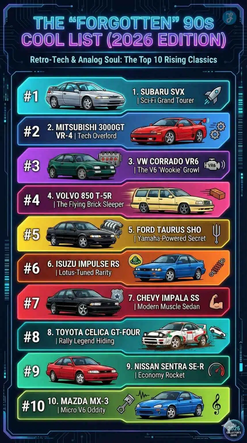 Best Forgotten 90s Cars to Buy