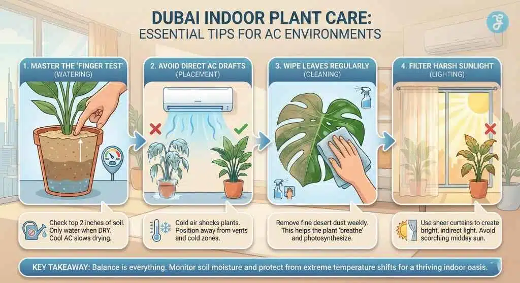Best Indoor Plants for Dubai Apartments