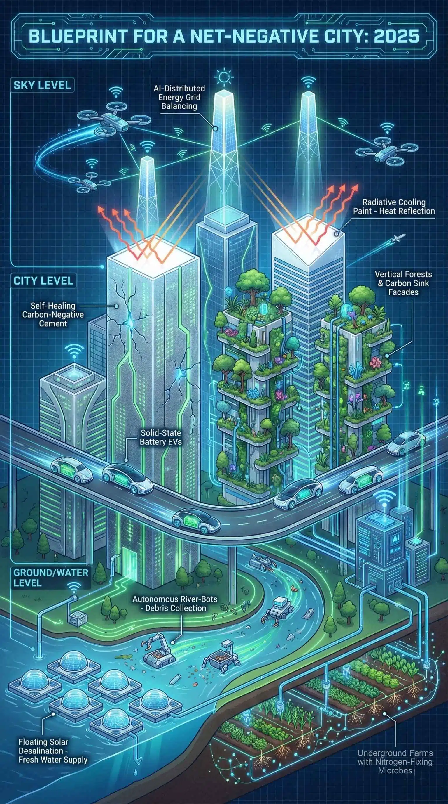 Blueprint for a Net Negative City