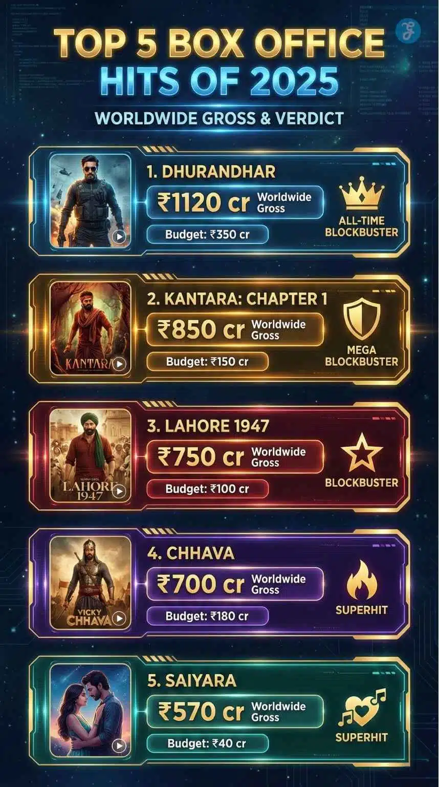 Bollywood Year-End Review 2025