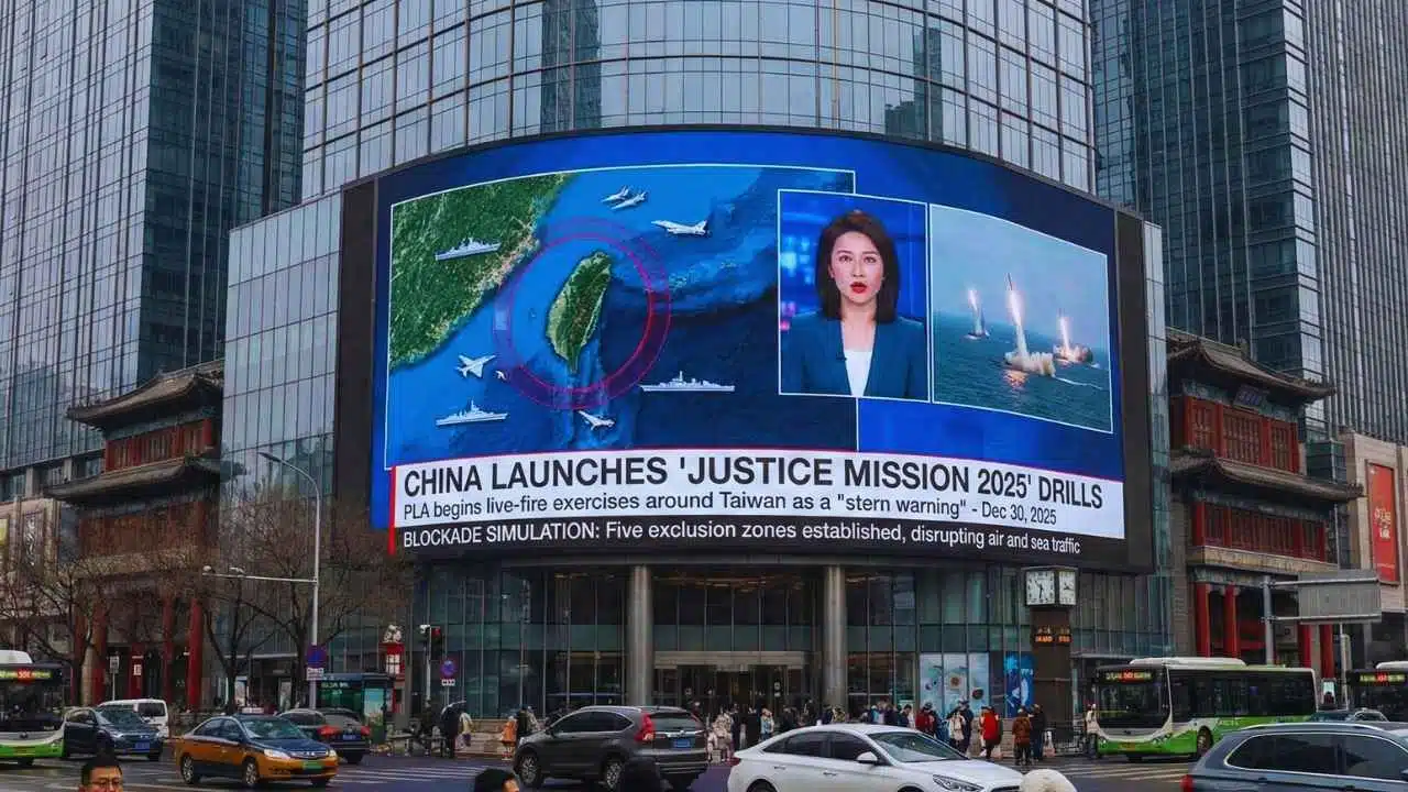 China Encircles Taiwan