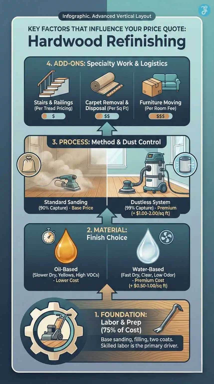 Cost to Refinish Hardwood Floors