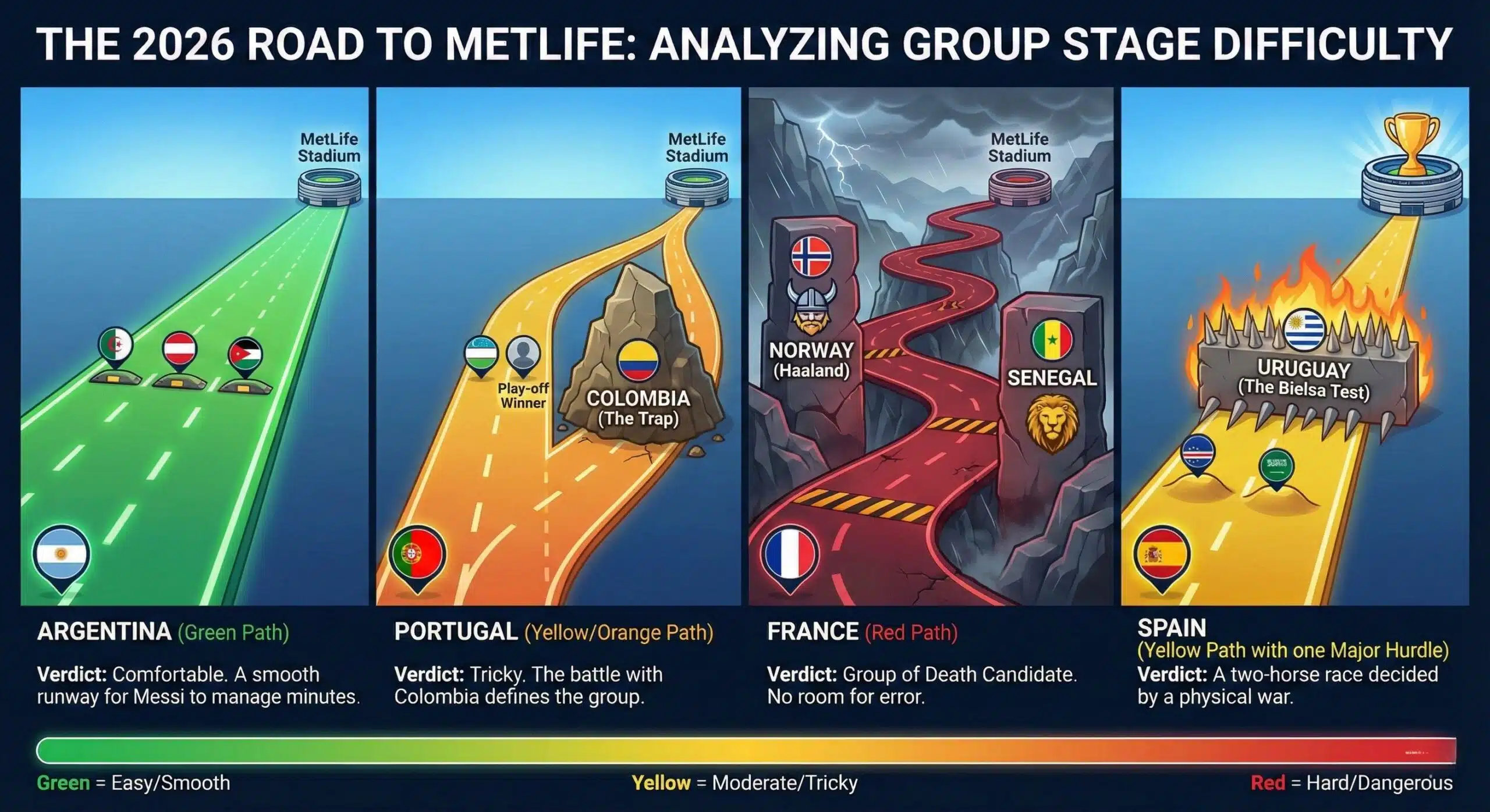 Fifa World Cup 2026 Group Stage Difficulty Analysis