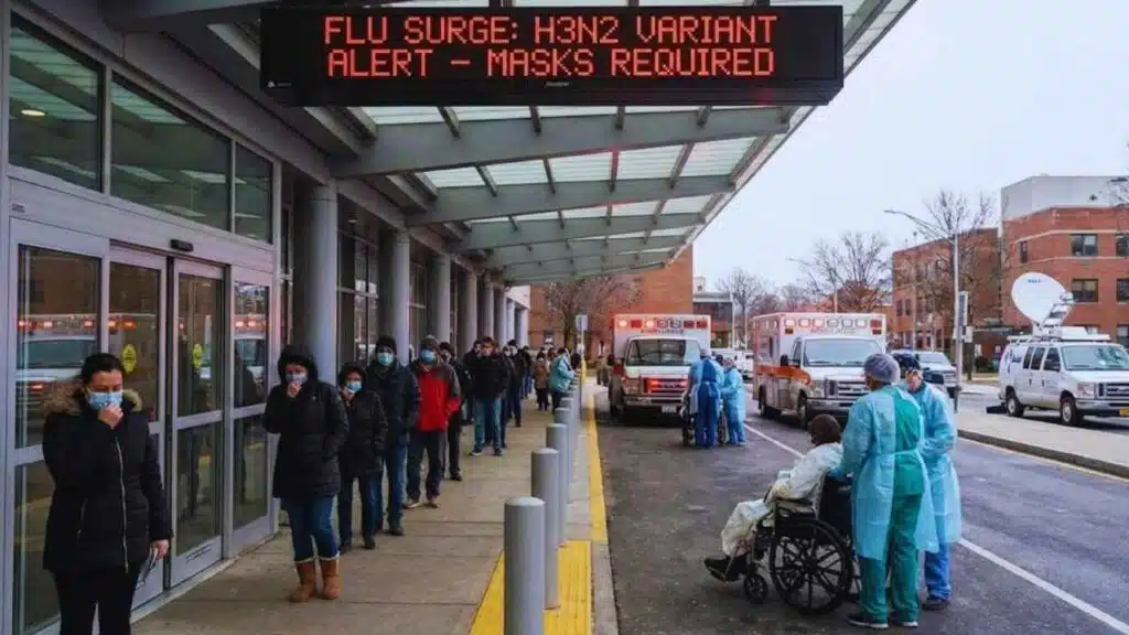 Flu Hospitalizations Surge as H3N2 Drives Early Season