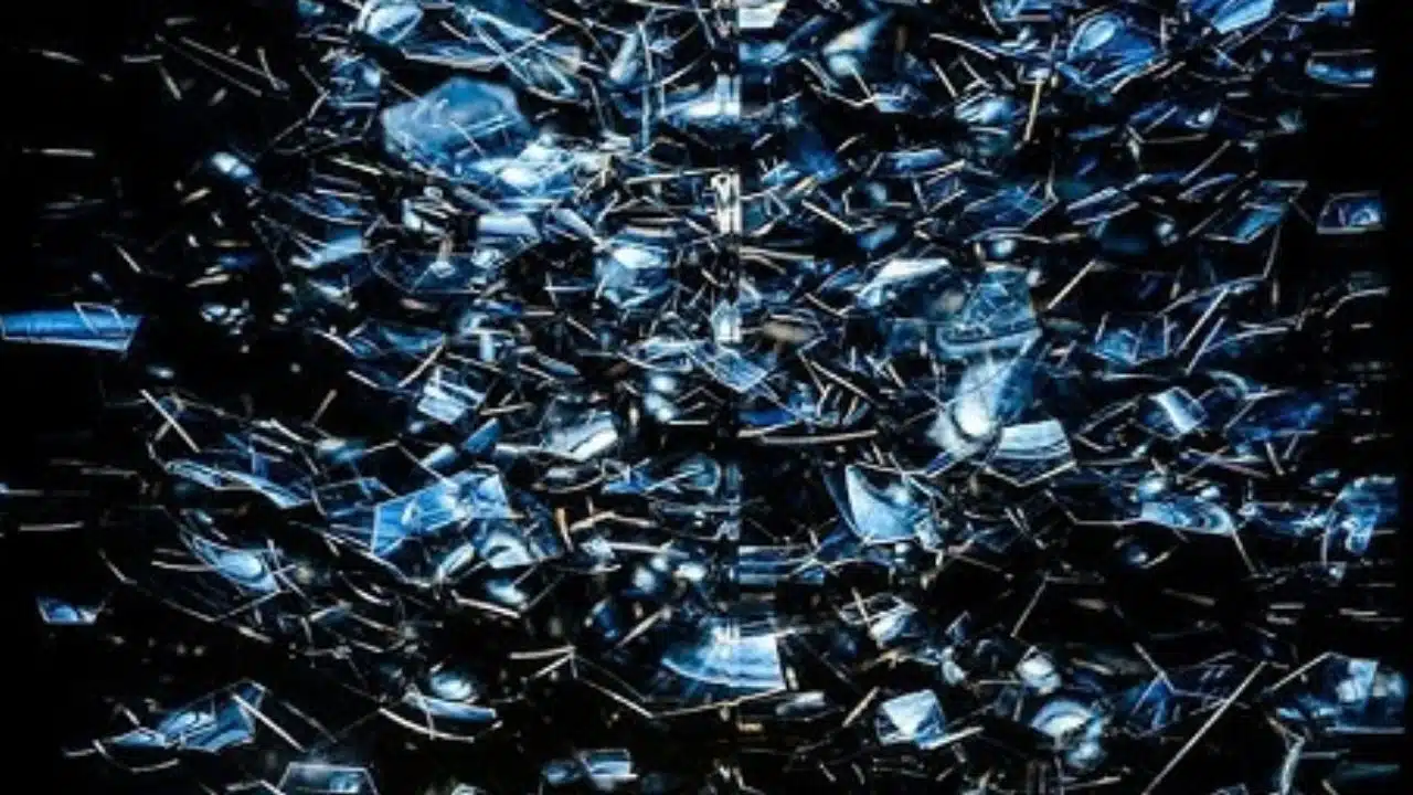 universal law for how objects shatter