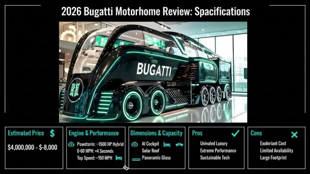 2026 Bugatti Motorhome Review