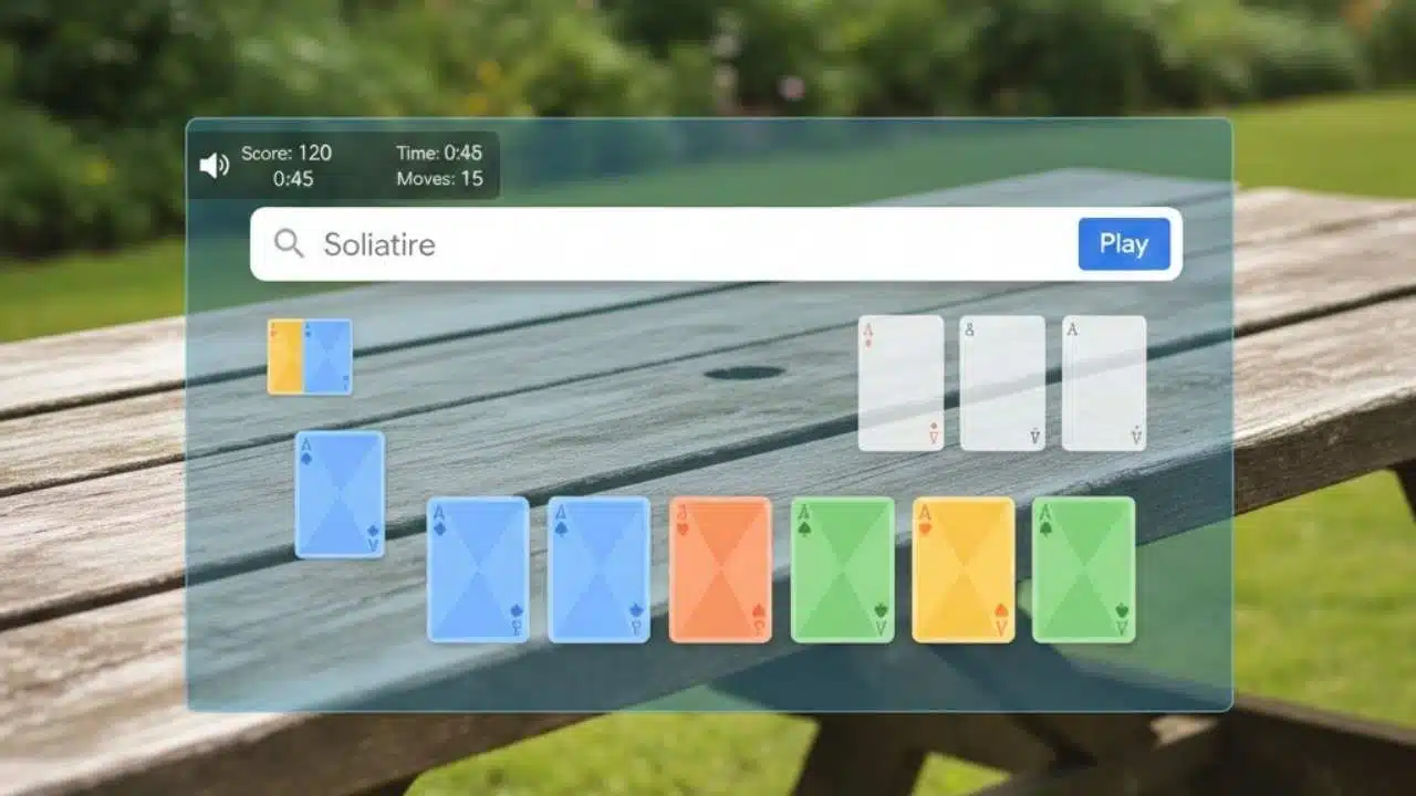 Google Doodle Games Solitaire