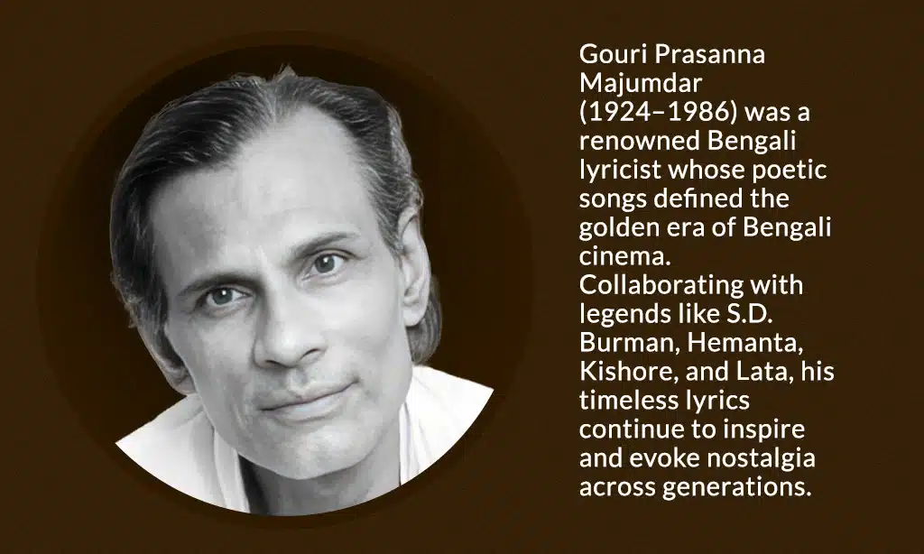 Gouri Prasanna Majumdar at a Glance