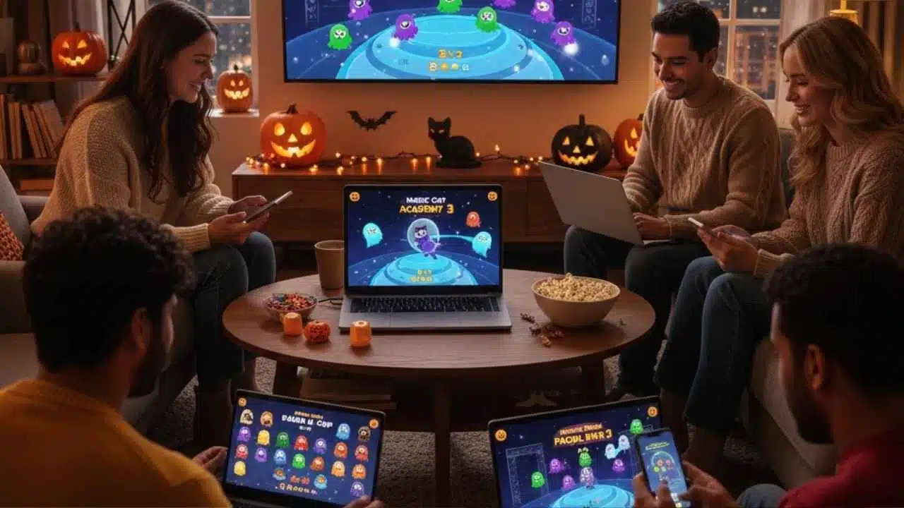 Halloween Google Doodle Games