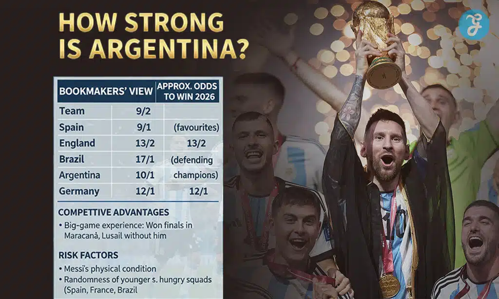 How Strong Is Argentina Compared to the Field