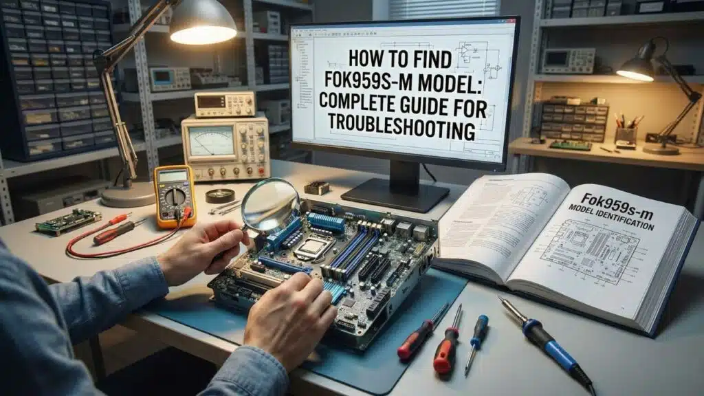 How To Find Fok959s-m Model