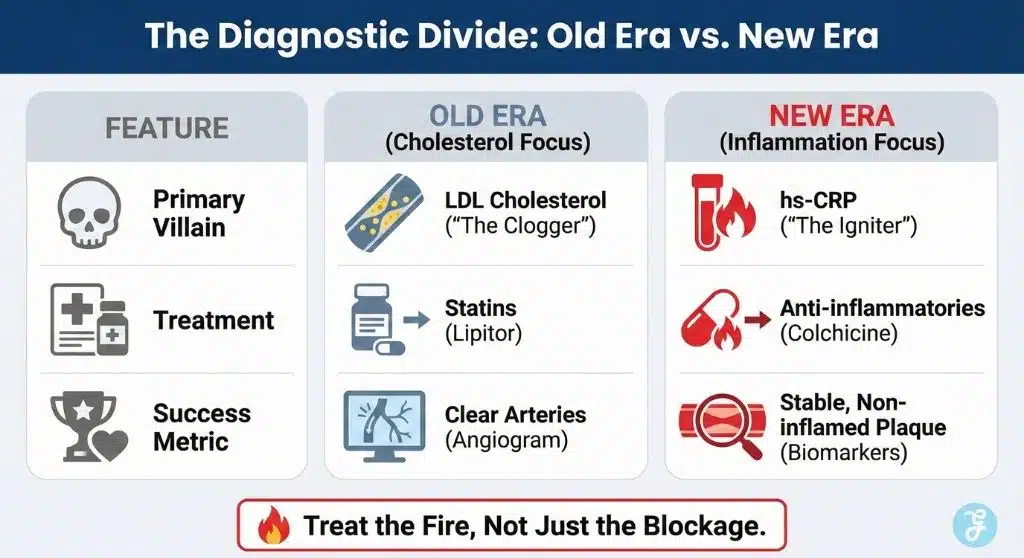 Inflammation vs Cholesterol