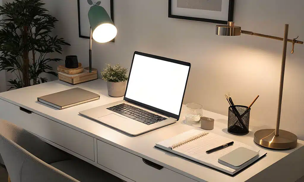 Space Saving Desk Setups