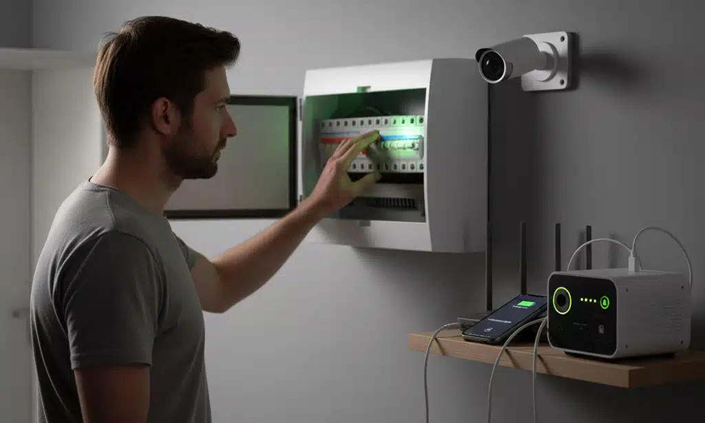 Battery Backup for Home Security