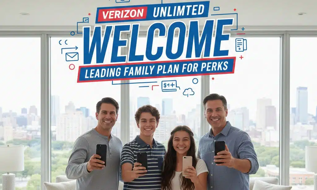 Leading Family Plan for Perks Verizon Unlimited Welcome