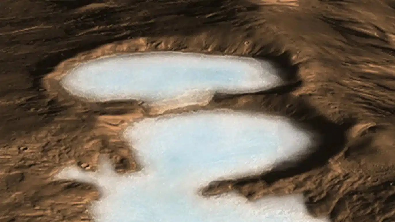 Mars water ice discovery