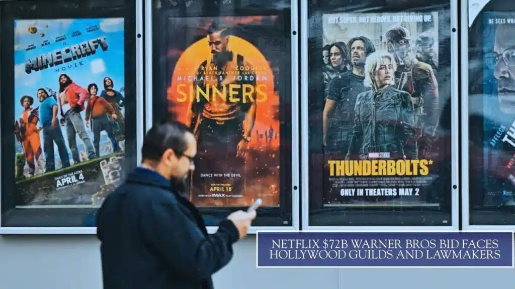 Netflix warner bros 72b acquisition bid opposition