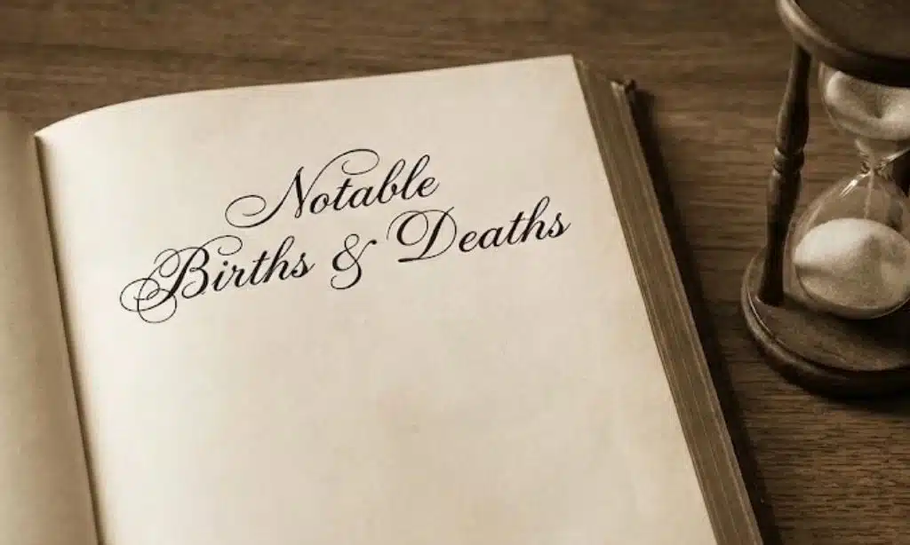 Notable Births & Deaths (Global)