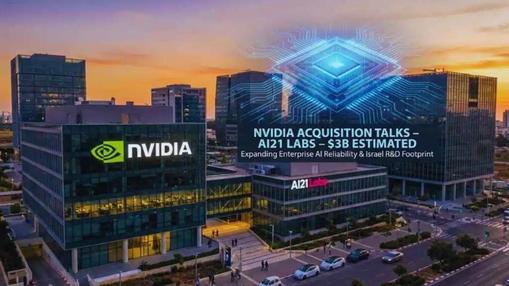 Nvidia AI21 Labs Acquisition Talks Said to Reach $3B
