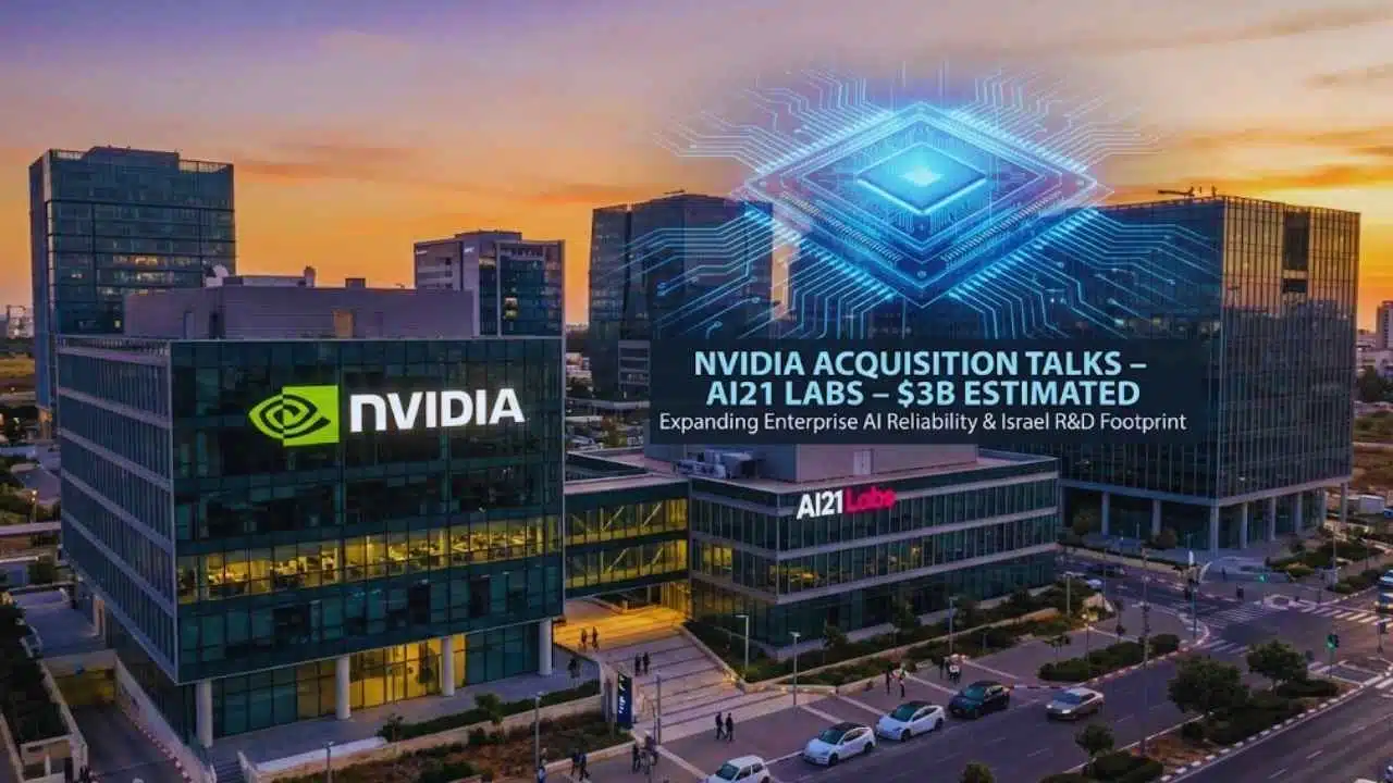 Nvidia AI21 Labs Acquisition Talks Said to Reach $3B