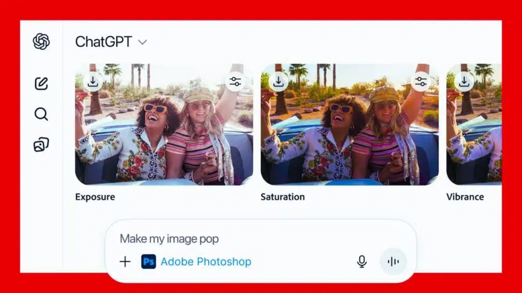 OpenAI Integrates Adobe Photoshop Express and Acrobat Into ChatGPT