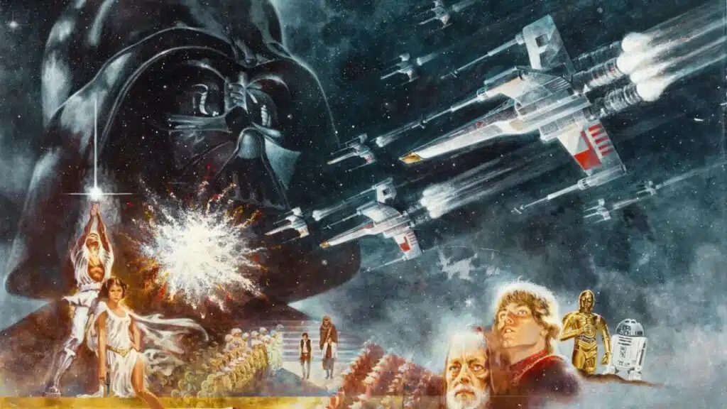 original star wars painting sells for record $3.9m