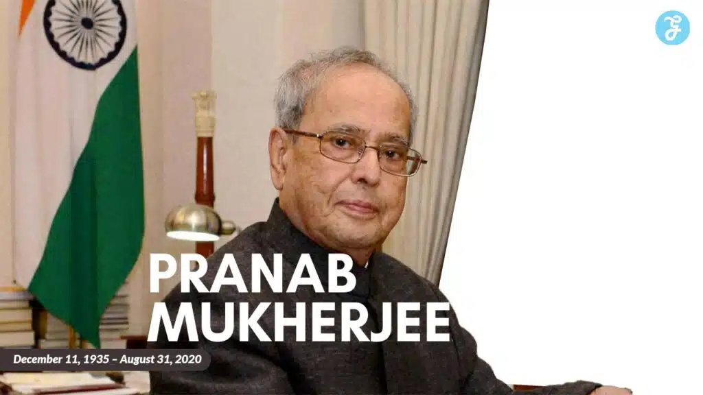 Pranab Mukherjee