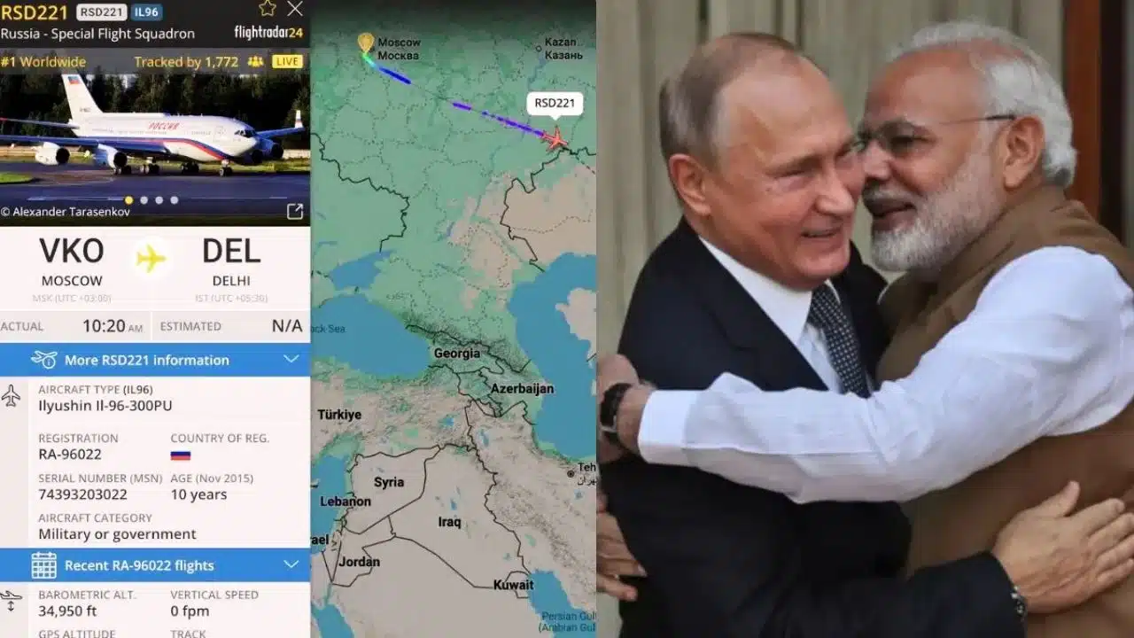 putins flight to india becomes worlds most tracked