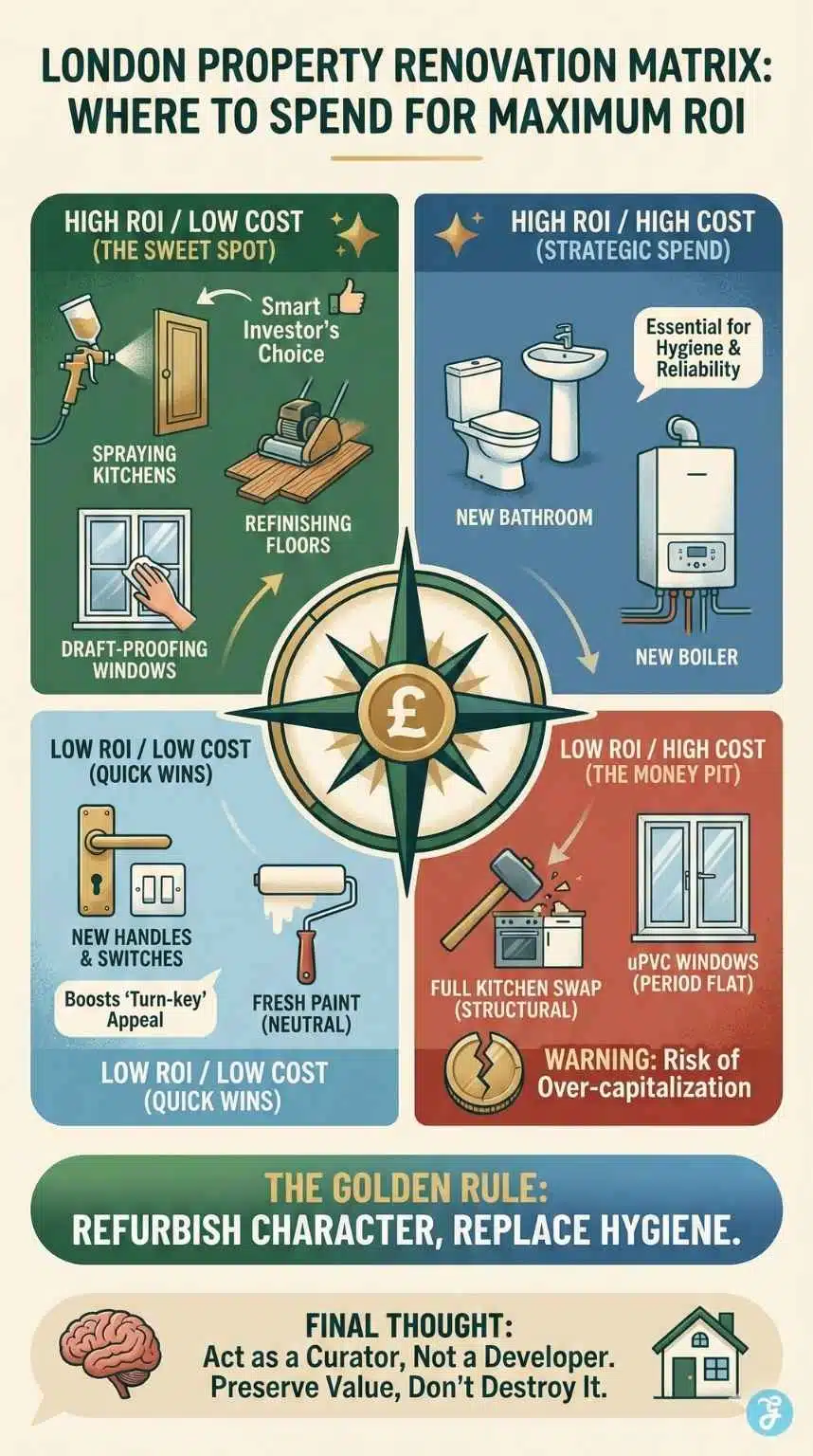Renovation ROI for London Flats
